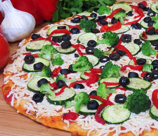Pizza for veggie lover